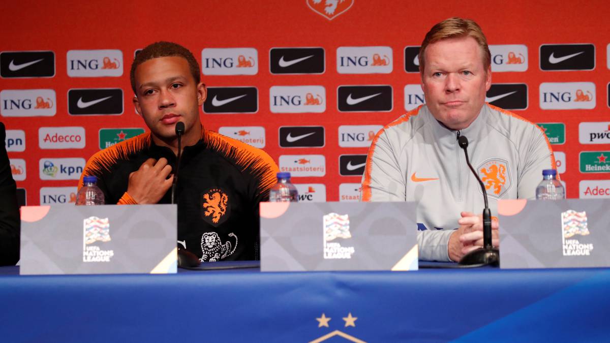 Koeman, a Depay: "Cuando seas Messi, podrás pasearte por el campo" - AS.com