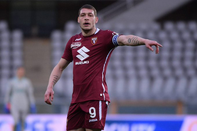 Andrea Belotti đang là mục tiêu theo đuổi của Inter