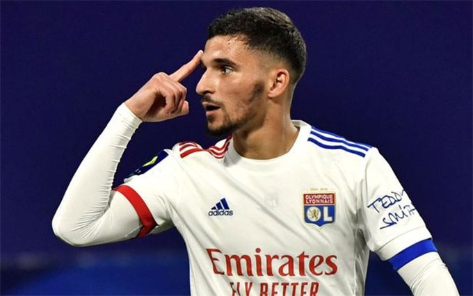 Aouar đang là trụ cột không thể thiếu được trong đội hình Lyon