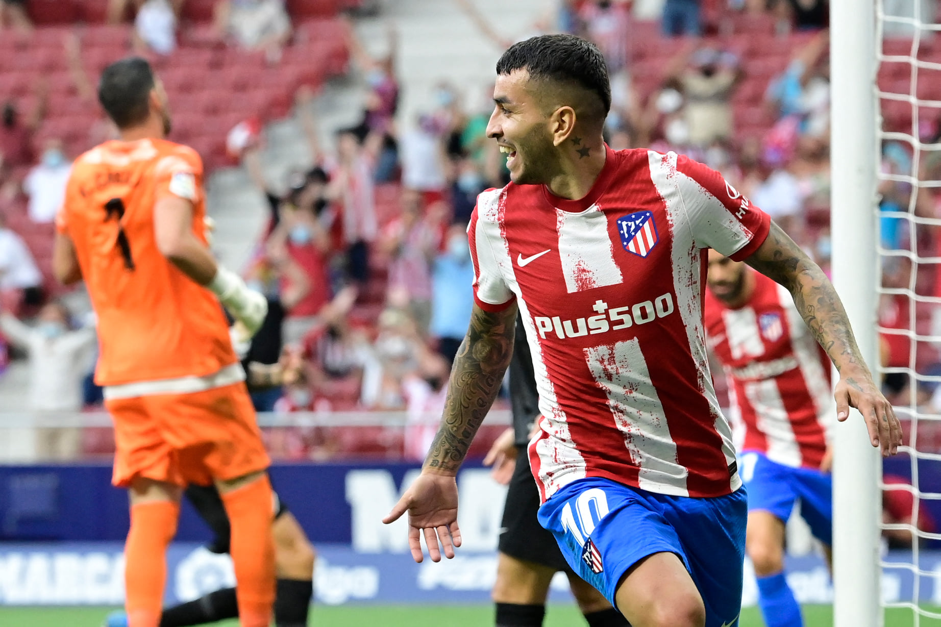 Angel Correa đang có phong độ cực tốt với 3 bàn sau 2 vòng đầu cho Atletico