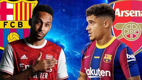 Barca muốn đổi Coutinho lấy Aubameyang