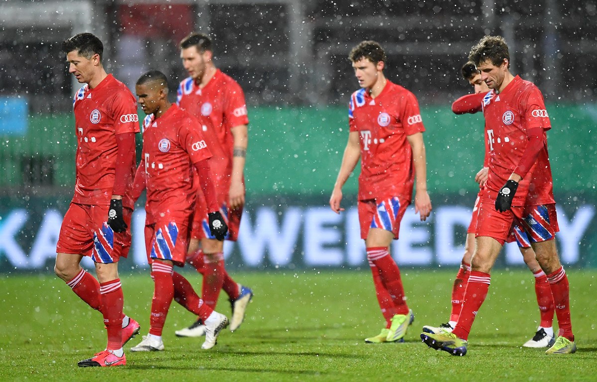 Đội bóng hạng 2 biến Bayern Munich thành cựu vương tại DFB Cup | Bóng đá |  Vietnam+ (VietnamPlus)