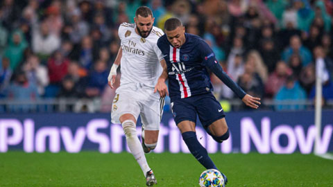 Viễn cảnh Mbappe sát cánh cùng Benzema (trái) hoàn toàn có thể xảy ra