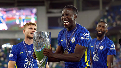 Zouma giành Siêu Cúp châu  u trong màu áo Chelsea