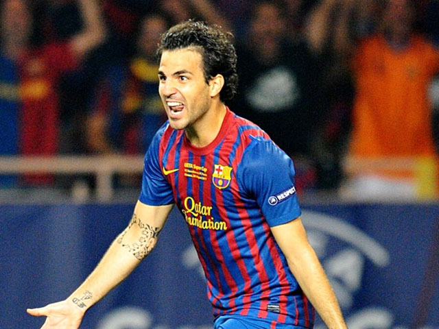 Fabregas từng ghi bàn hoặc kiến tạo ở cả 3 vòng La Liga đầu khoác áo Barca.