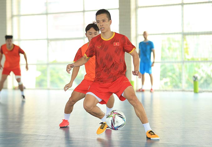 ĐT futsal Việt Nam đã cho thấy bước đôt phá về tư duy chiến thuật, nhuần nhuyễn lối chơi. Ảnh: Đức Cường