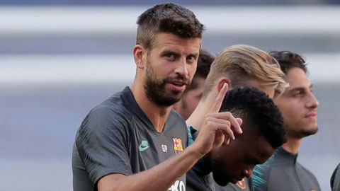 Barca có nhiều trung vệ có thể thay thế Pique