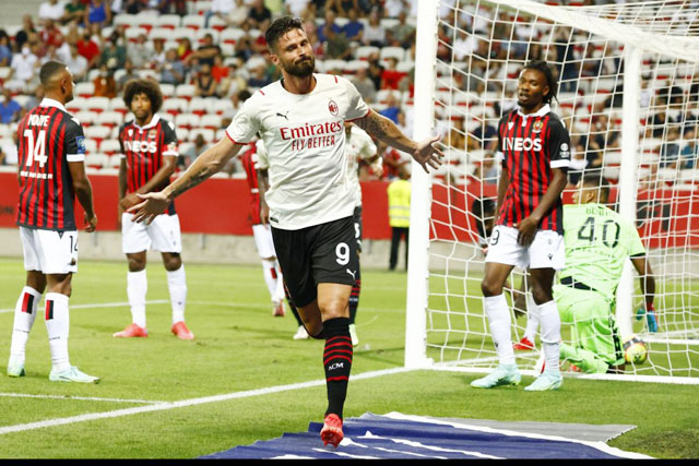 Tân binh Giroud sẽ giúp Milan có trọn 3 điểm trận ra quân đêm nay