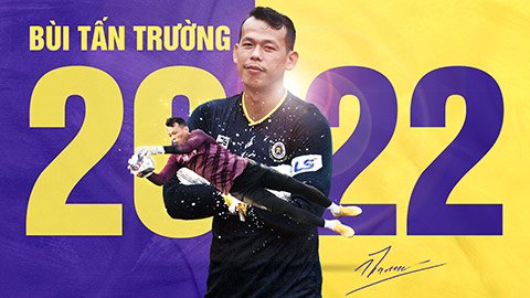 Gia hạn với Hà Nội FC, Tấn Trường đặt mục tiêu vô địch V.League