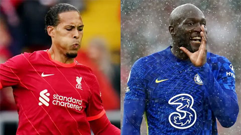 Van Dijk vs Lukaku, siêu trung vệ đối đầu siêu tiền đạo