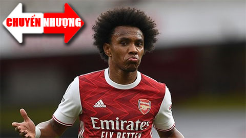 Tin chuyển nhượng 29/8: Willian chấm dứt hợp đồng với Arsenal