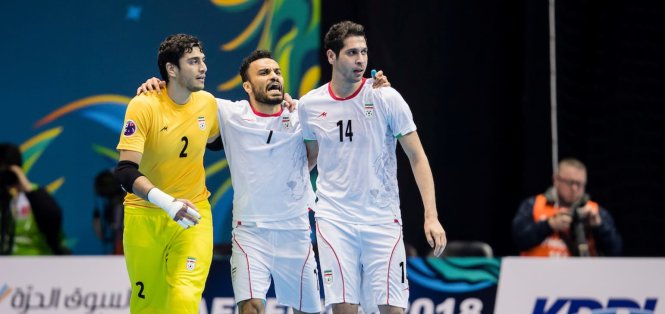 Iran đánh bại Serbia 3-2 trong trận khai màn FIFA futsal World Cup 2021