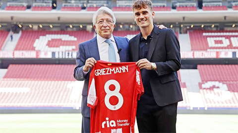 Griezmann, sự nghiệp qua từng kiểu tóc