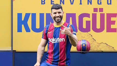 Aguero sẽ đá trận ra mắt Barca vào giữa tháng 10 tới