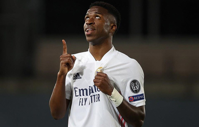 Vinicius nhận được sự tin tưởng tuyệt đối của HLV Ancelotti