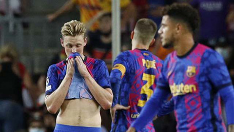 Koeman thừa nhận sự bạc nhược của Barca