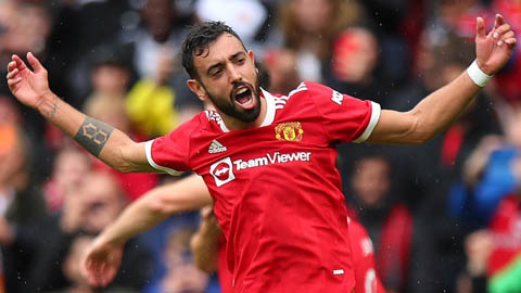 Bruno Fernandes giành giải thưởng đầu tiên ở mùa 2021/22