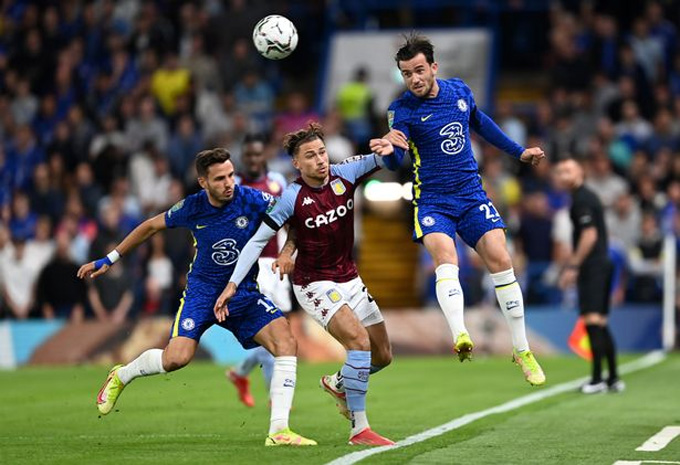 Chilwell lần đầu đá chính cho Chelsea mùa này trước Aston Villa ở Cúp Liên Đoàn