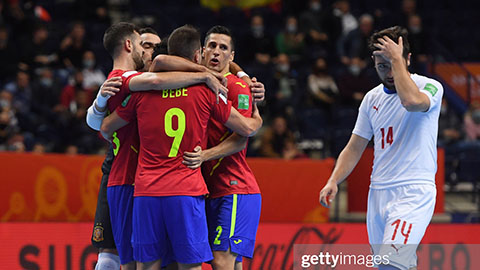 Đội bóng hòa với ĐT futsal Việt Nam bị loại ở vòng 1/8 Futsal World Cup