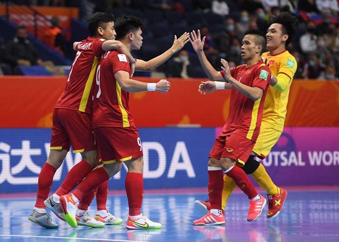 Đắc Huy là một trong số những người hùng của ĐT futsal Việt Nam - Ảnh: Getty