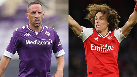 David Luiz sắp thành đồng đội của Franck Ribery