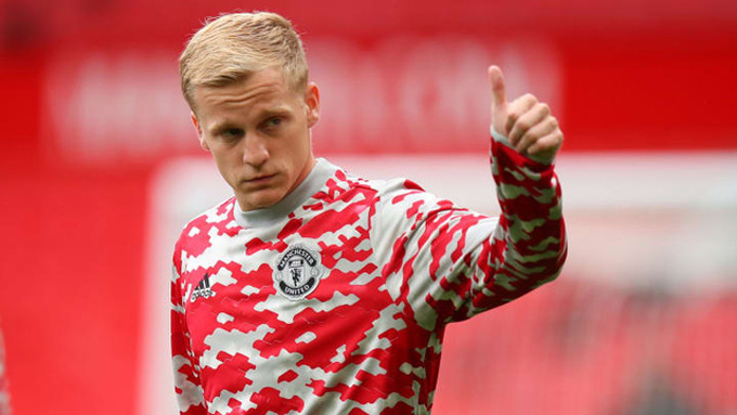 Van de Beek đang có tương lai mịt mù ở MU