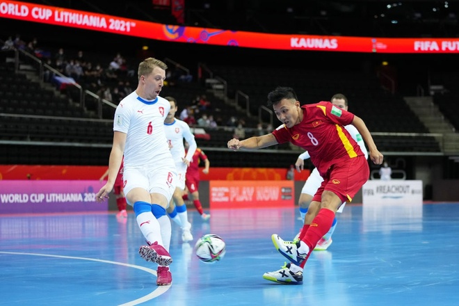 ĐT futsal Việt Nam có trận đấu quả cảm trước CH Czech - Ảnh: Getty Images