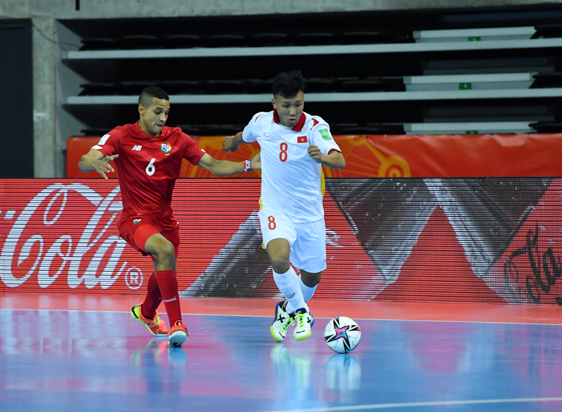 Minh Trí góp công mang về chiến thắng của ĐT futsal Việt Nam trước Panama - Ảnh: Quang Thắng