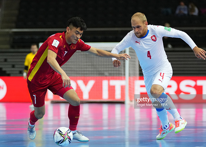 Trận hòa trước Czech hứa hẹn sẽ giúp ích cho ĐT futsal Việt Nam khi đối đầu với Nga