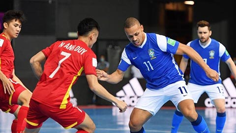 HLV ĐT futsal Việt Nam: ‘Hàng thủ không kèm được pivot hay nhất thế giới’