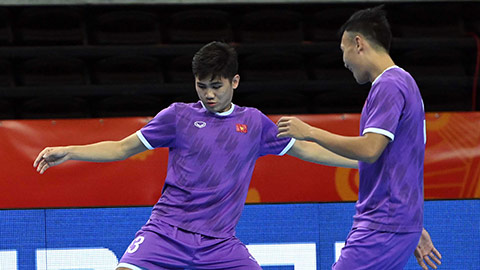 ĐT futsal Việt Nam quyết tâm giành quyền tự quyết  vào vòng 1/8 futsal World Cup