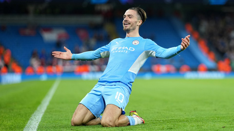 Grealish có pha so lo ngoạn mục để ghi bàn thắng đầu tiên tại Champions League