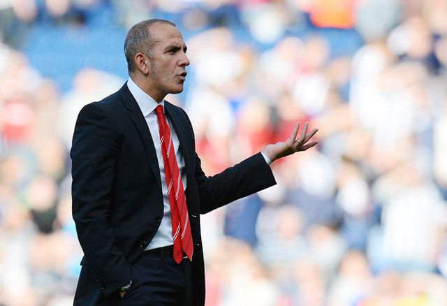 HLV Di Canio khi còn dẫn dắt Sunderland