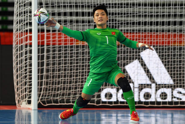 Hồ Văn Ý chơi đầy xuất sắc, góp công lớn mang về chiến thắng 3-2 của ĐT futsal Việt Nam trước Panama - Ảnh: Getty Images