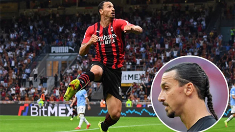 Ibrahimovic trình làng kiểu tóc dị ngày tái xuất