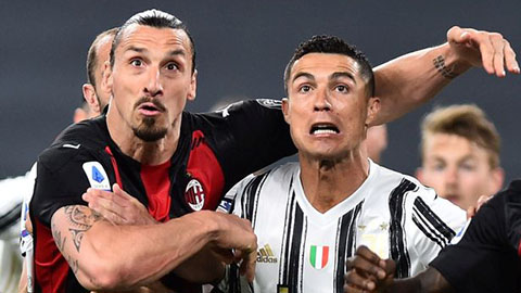 Ibrahimovic sẽ là CĐV khó tính của Ronaldo