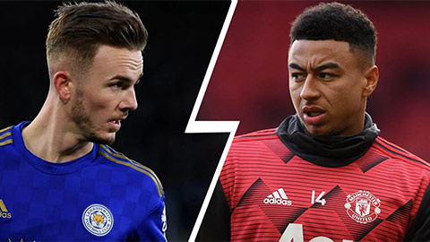 Leicester muốn mua Lingard nếu phải bán Maddison