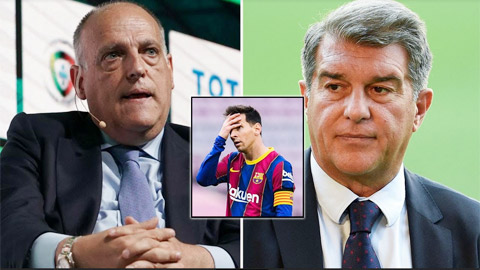 Barcelona mất Messi vì sợ hãi Florentino Perez