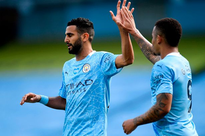 Mahrez có thể đá chính thay Jesus