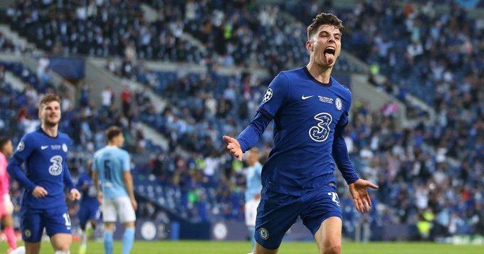 Havertz ghi bàn duy nhất giúp Chelsea vượt qua Man City để giành chức vô địch Champions League