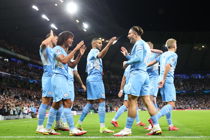 Man City giành thắng lợi 6-3 trước Leipzig ở Champions League 2021/22