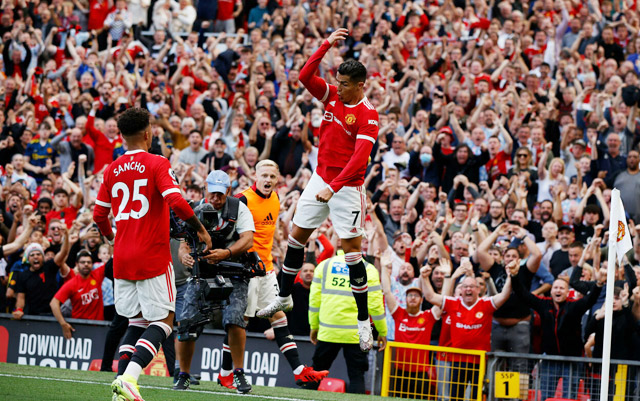 Cristiano Ronaldo đang bùng nổ trong lần tái hợp Man United