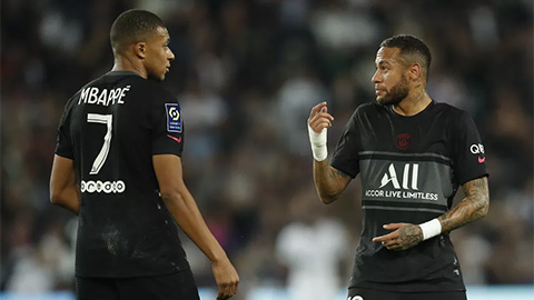 Nội bộ PSG lục đục: Mbappe cáo buộc không được Neymar chuyền bóng