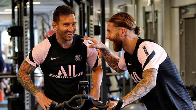 Messi và Ramos đổi thù thành bạn