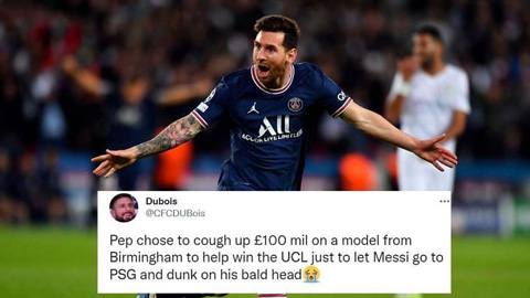 MXH bùng nổ sau khi Messi lần đầu ghi bàn cho PSG