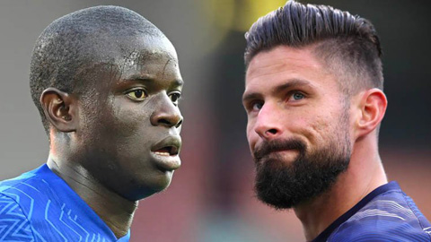 Kante và Giroud bị gạch tên ở VCK UEFA Nations League