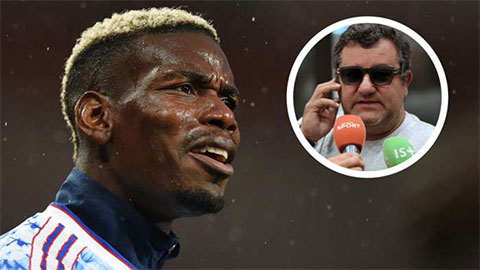  Raiola: 'Pogba có thể trở lại Juventus'