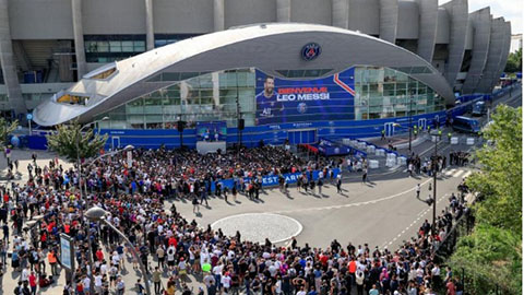 Hiệu ứng Messi: PSG muốn mở rộng sân Parc des Princes lên sức chứa 80 nghìn chỗ