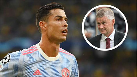 Solskjaer giải thích lý do Ronaldo vắng mặt ở trận Man United vs West Ham