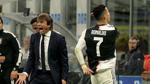 Ronaldo không thích Conte dẫn dắt MU